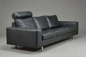 BoConcept. Trepers sofa, sort læder