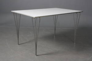 Piet HeinBruno MathssonArne Jacobsen. Rektangulært bord.