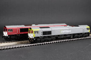 Heljan. Par lokomotiver, Märklin kompatible, Class 66 2 Denne vare er sat til omsalg under nyt varenummer 4694336