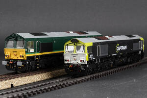 Heljan. Par lokomotiver, Märklin kompatible, Class 66 2 Denne vare er sat til omsalg under nyt varenummer 4733480