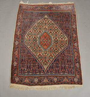 Bidjar tæppe, 159 x 117 cm