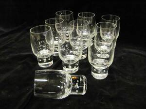 10 SELTERGLAS PÄRLOR I FOTEN, H 12,5