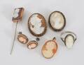 Smycken 7 delar, bl.a. silver