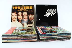 LP-skivor, blandat, bl.a. pop, 44 st