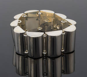 Kurt Nielsen, armlænke model KNDK22, sterling sølv