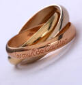 Cartier Les must de Cartier Trinity. Ring af 18 kt. trefarvet guld Denne vare er sat til omsalg under nyt varenummer 4318841