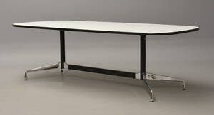 Charles Eames. Segmented table. Boatshape, L. 230 cm 