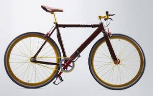 Enghouse Special Edition sportscykel, nummereret, speciallakering changing dark maroon