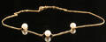 14kt pearl ball necklace in gold 
