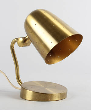Bordslampa, mässing