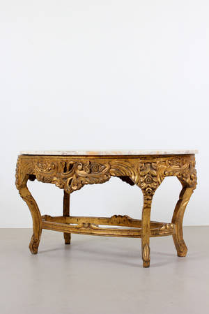 Soffbord, rokokostil, 1900-tal.