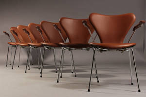 Arne Jacobsen. 7er armstole 6