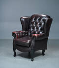 Lænestol i Chesterfield stil