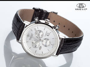 HaasCie Swiss 1848. Herrearmbåndsur
