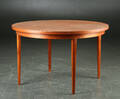 Spisebord med udtræk, teak, 1950erne 4