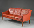 Børge Mogensen. Tre-personers sofa, model 2209.