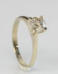 Solitairering, ca. 0.76 ct.