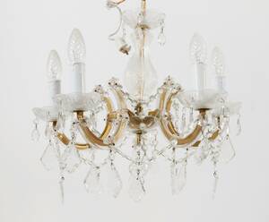 Taklampa med fem ljuspunkter, 1900-talets andra hälft