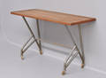 Dansk Møbelproducent. Skrivebord  Arbejdsbord i teak. 1950erne