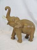 ELEFANT SKUREN I ETT STYCKE L 0 H 32 CM