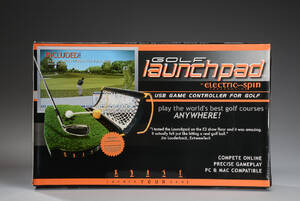 Golf Launchpad electric-spin USB game controle for golf.