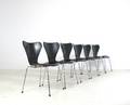 Arne Jacobsen, Stühle Modell 3107 von Fritz Hansen 6