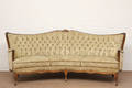 Sofa af nøddetræ, rokoko stil