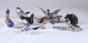 Samling porcelænsfigurer 9