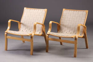 Dansk møbelproducent. Par lænestole 2