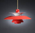 Poul Henningsen PH 5 pendel rød