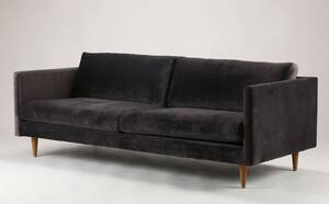 2Up. 3-personers sofa betrukket med velour-stof, model Marc