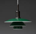 Poul Henningsen. PH 3½-3 pendel med nummerbevis, Louis Poulsen