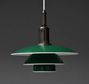 Poul Henningsen. PH 3½-3 pendel med nummerbevis, Louis Poulsen