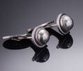 Georg Jensen. Manchetknapper af sterlingsølv, dess. 44 2