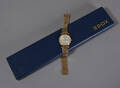 EDOX, damearmbåndsur  dresswatch med lænke af 9 kt guld 
