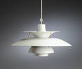  Poul Henningsen. PH5 pendel hvid