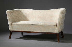 Dansk møbelproducent 1940-erne. Fritstående lille sofa