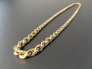 Kordelkette aus 14kt. Gold