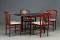 Dansk møbelproducent. Spisebord og fire stole 5 Denne vare er sat til omsalg under nyt varenummer 4416217