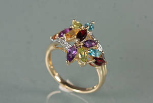 Multicolour ring