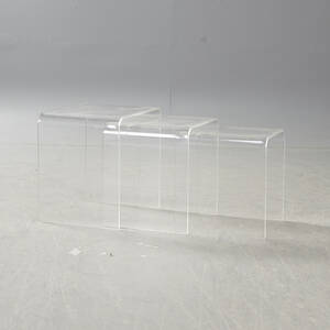 Satsbord, plexi, 3 delar