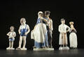 Bing  Grøndahl samt Royal Copenhagen. Samling figurer af porcelæn 5