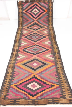 Modern Harsin Kelim 312 x 110 cm.