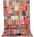 Persisk Patchwork kelim, 313x212 cm.