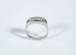 Ring med diamanter ca 0,14 ct, 18K, Svema Guld  Silver, Falköping 