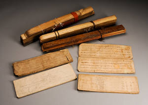 Bønnebøger fra Burma. 18-1900 tallet 6