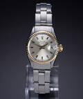 Rolex Date. Vintage dameur i stål med guldlynette, ca. 1965 Denne vare er sat til omsalg under nyt varenummer 4705357