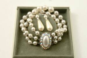 Armband  örhängen, 50-tal