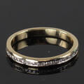 diamant ring i 18 kt. guld