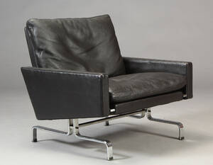 Poul Kjærholm. Lænestol, model PK 311, E. Kold Christensen